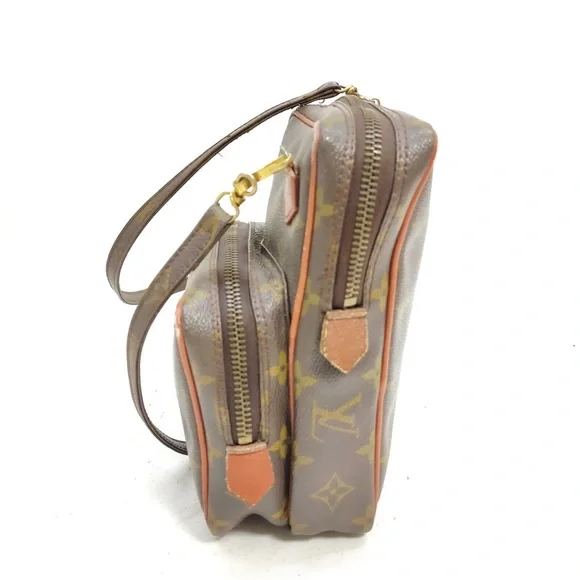 Vintage Louis Vuitton LV Shoulder Bag Mini Amazon Brown Monogram - Picture 4 of 10